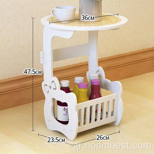 Mini Coffee White Table Table PVC Foam Board Table